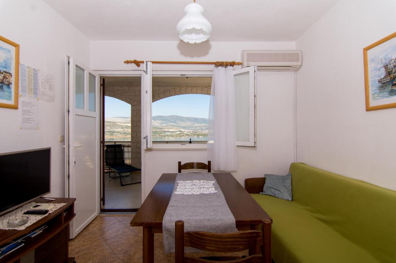Holidays Apartments Slanada With Terrace And Sea View, Near The Beach & Town Trogir, Free Parking, Quiet Place On Peninsula Ciovo 외부 사진